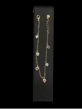 Flower Ankle Bracelet